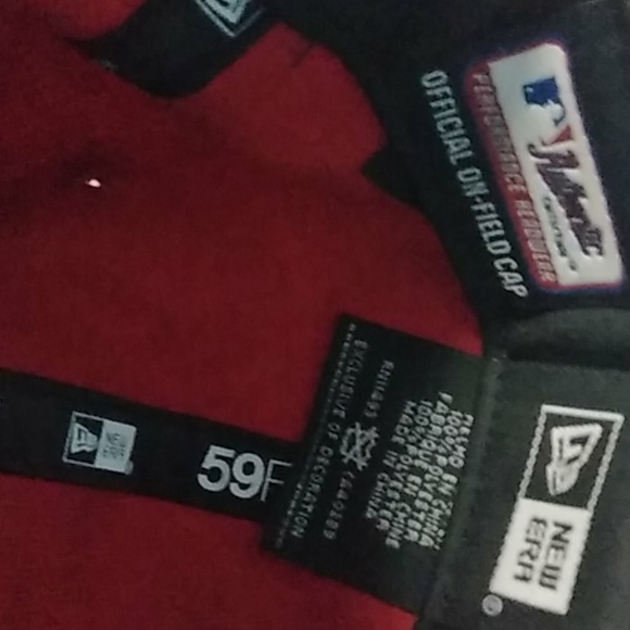 red los angles angles hat new era - Picture 2 of 3